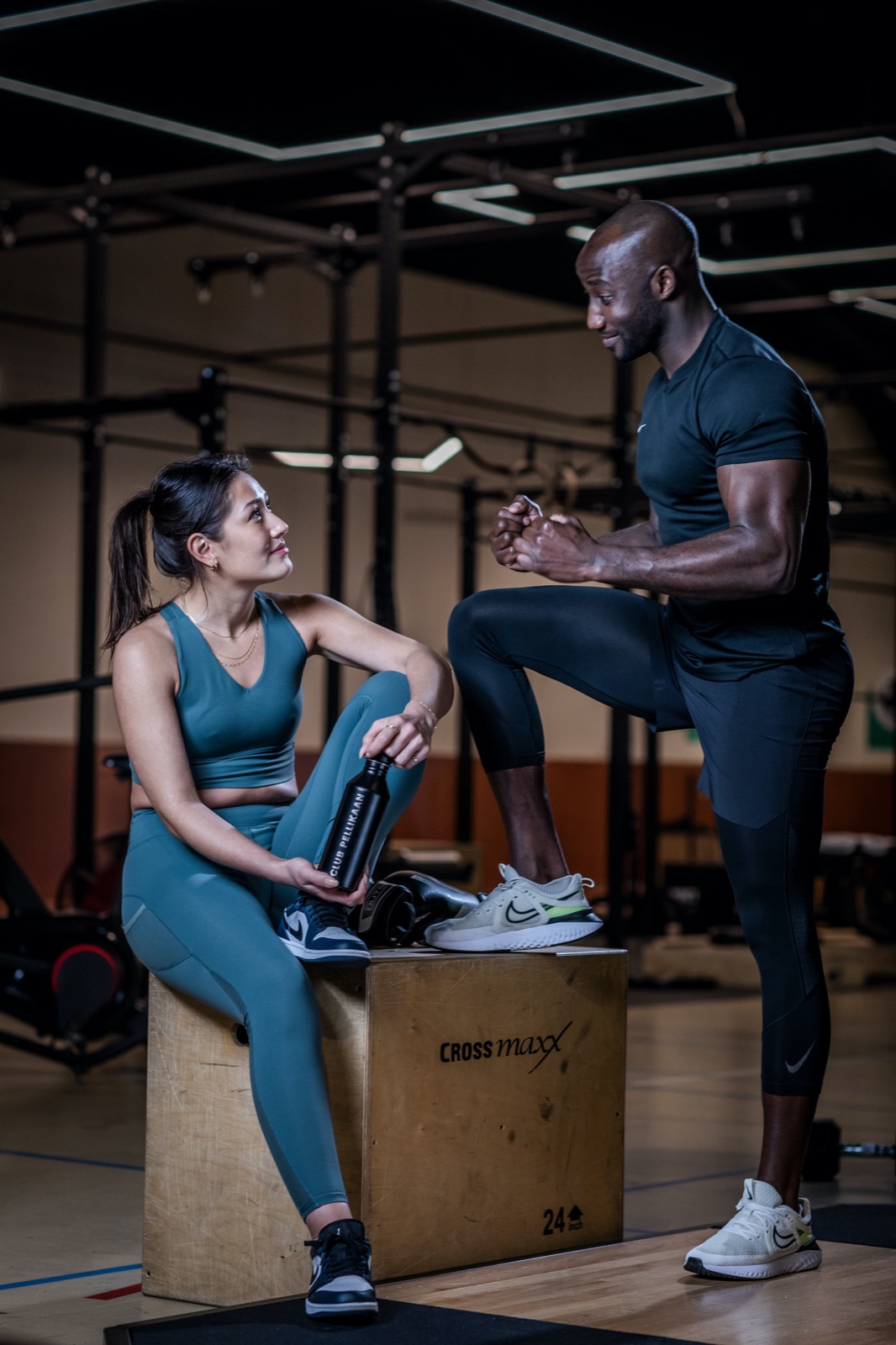 Mwenya geeft personal training